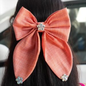 Bunny Bow Hair Clip