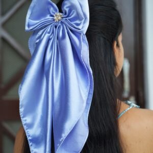 Double layered long hairbow