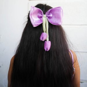 Tulip Bow Hair Clip
