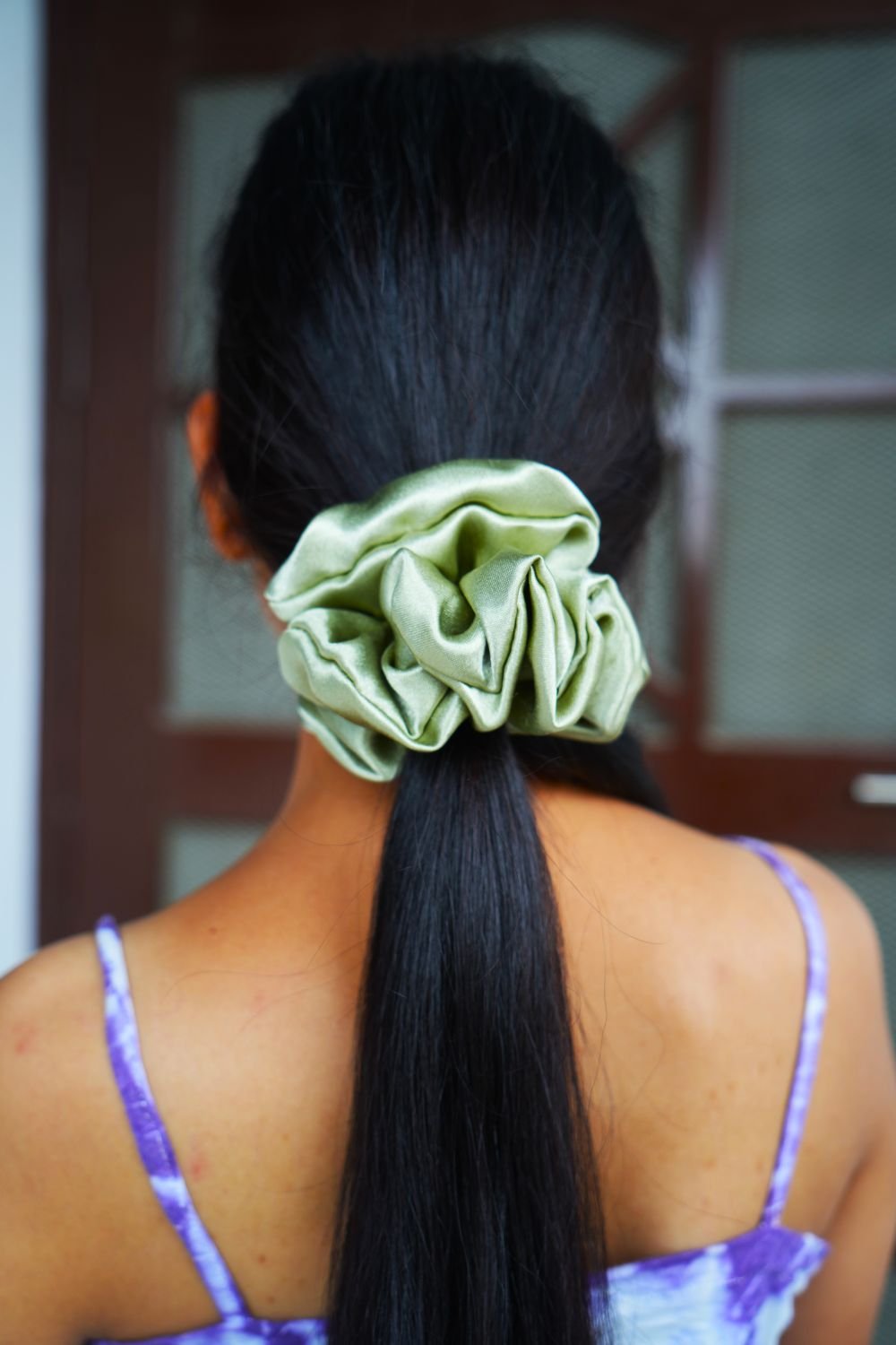 Satin Scrunchie Large - Image 2