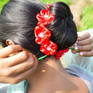 Adjustable Satin Gajra