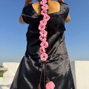 Pink Satin Parandi/Lachha Dori